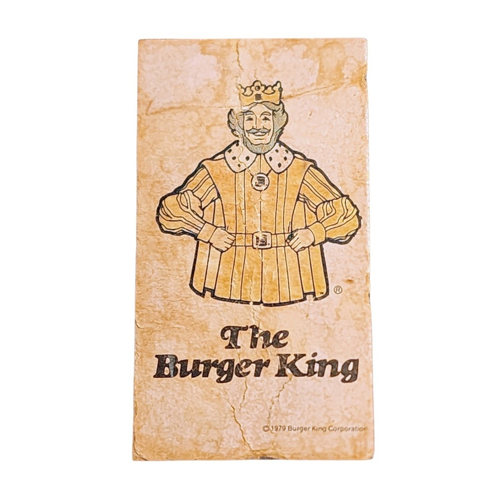 🤴‎ Vintage 1979 Burger King 2" Magnet Free Shipping 🔥